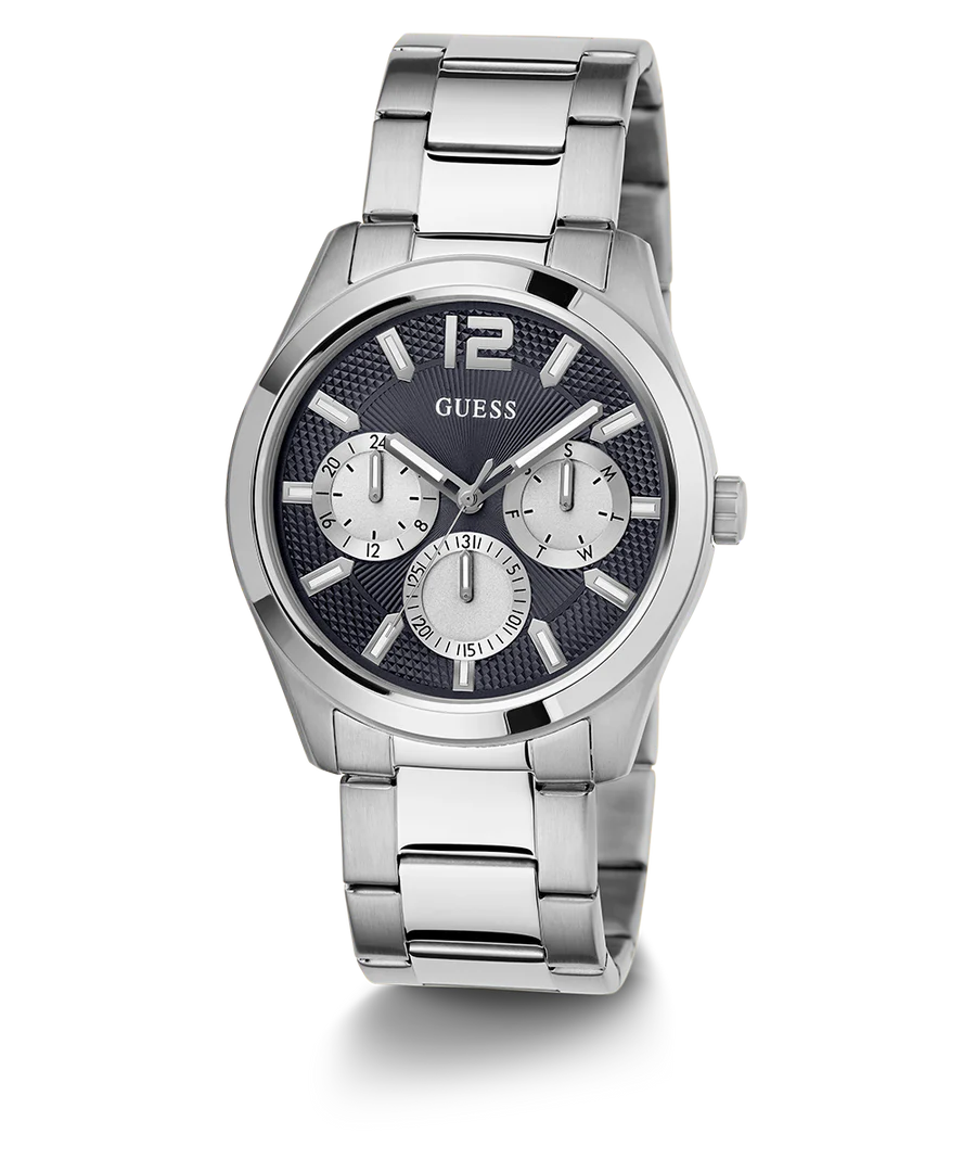 Mens Black Gold Tone Multi-function Watch main image 1