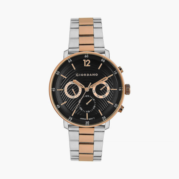 GIORDANO Men Solid Analog Watch with Metal Strap - GZ-50027-22