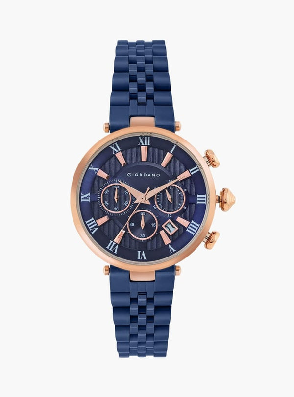 GIORDANO Women Multifunction Watch with Metal Strap - GZ-60071-33