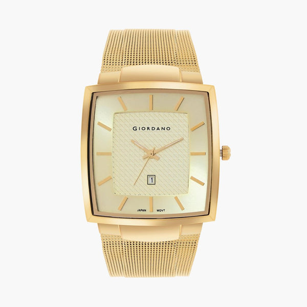 GIORDANO Men Mesh Strap Analog Watch - GZ-50071-44
