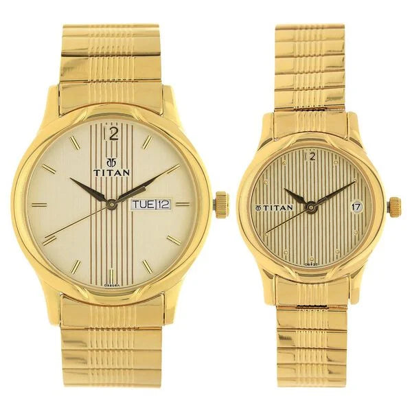 Bandhan Couples Analog Watch NP15802490YM05