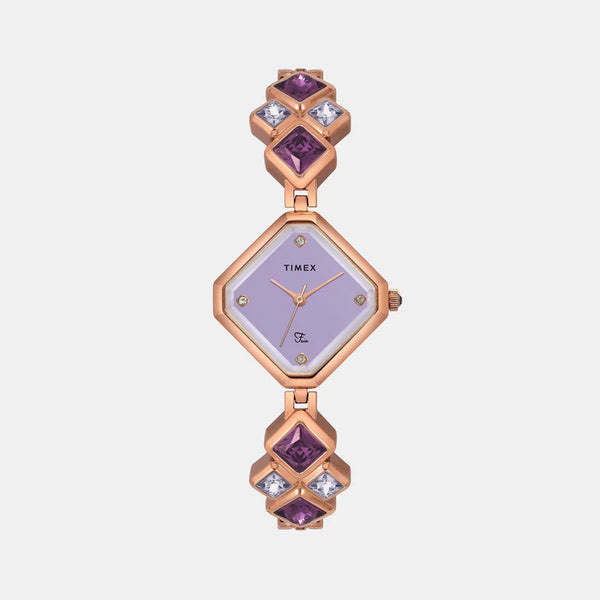Women's Mother Of Pearl Analog Stainless Steel Watch TWEL17201