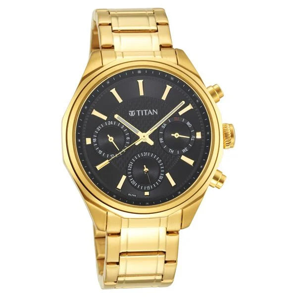 Regalia Opulent Silver Dial Quartz Multifunction Stainless Steel Strap watch for Men