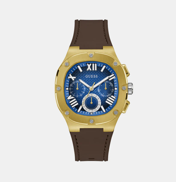 Headline Men Blue Chronograph Silicone Watch GW0571G5