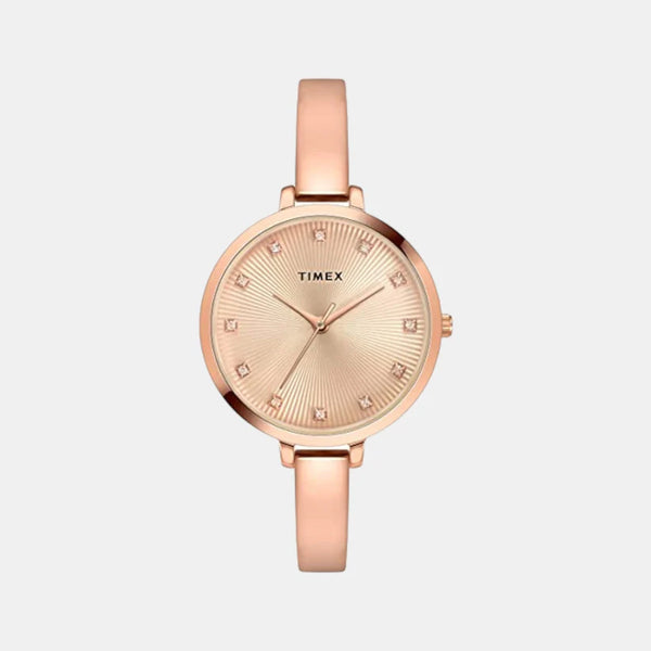 Women's Analog Brass Watch TWEL12821