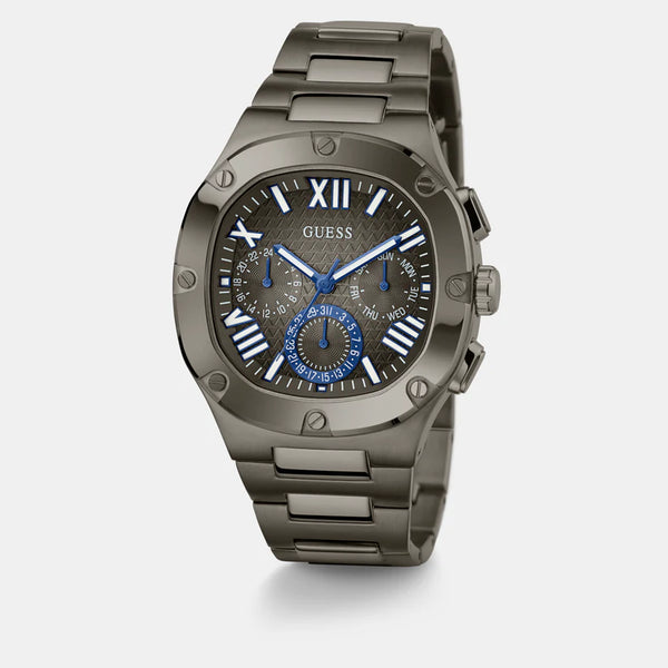 Men's Grey Analog Stainless Steel Watch GW0572G5