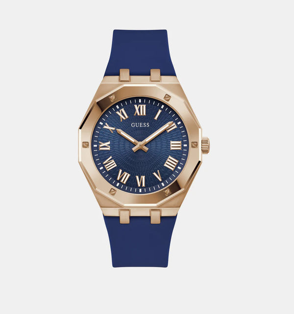 Asset Men's Blue Analog Silicone Watch GW0663G3