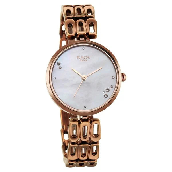 Raga Chic Women Bracelet Strap Analog Watch - NT2659QM01