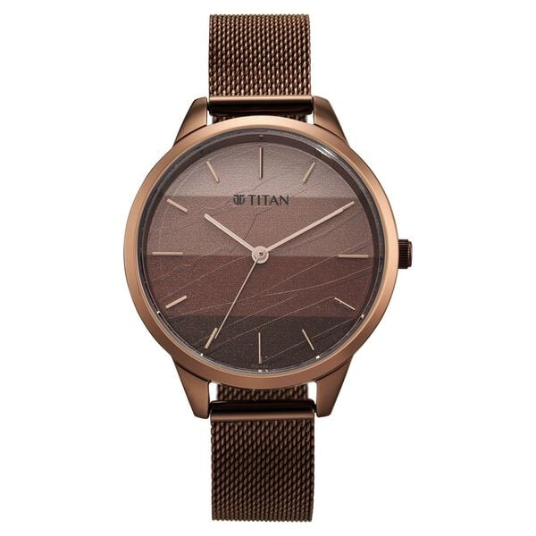 Titan Purple Glam It Up Analog Watch for Women NT2664QM01