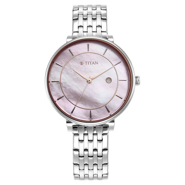 Titan Premium Workwear Analog Watch for Women 2673SM02