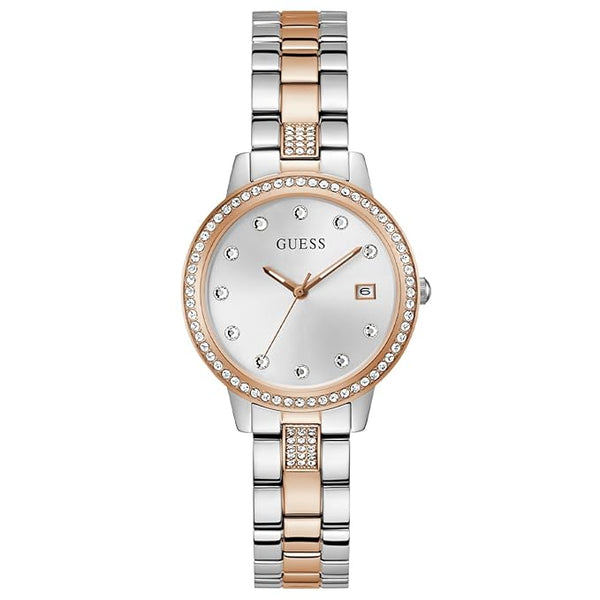 Guess Heartless Women Round Dial Quartz Analog Watch - GW0725L2
