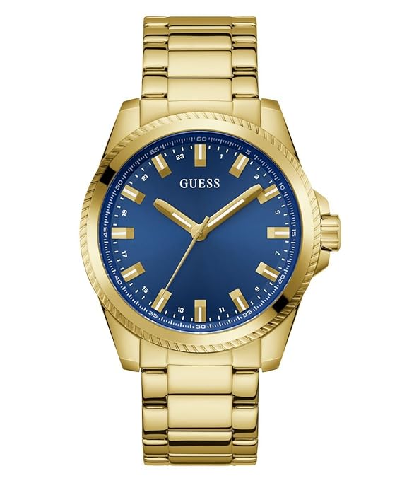 Guess Champ Men Round Dial Quartz Analog Watch - GW0718G2