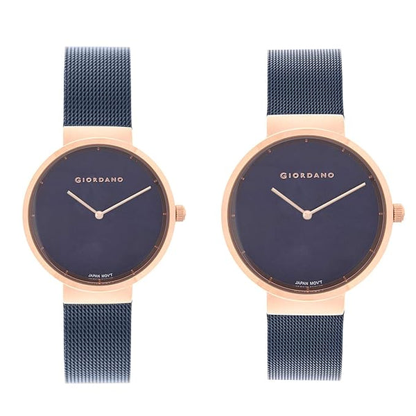 Giordano Analog Watch for Couples GD-2077-SETA-01