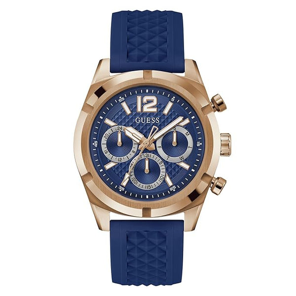 Guess Resistance Men Round Dial Quartz Analog Watch - GW0729G3