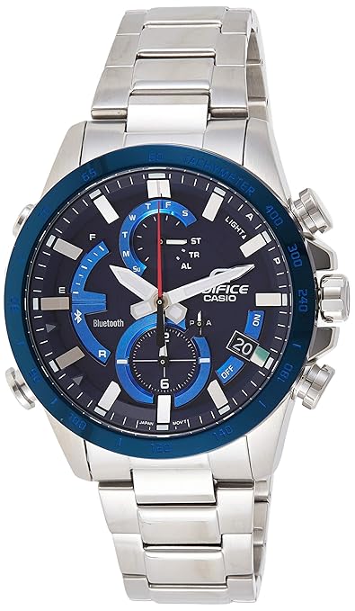 Casio Edifice Analog Blue Dial Men's Watch - EQB-900DB-2ADR (EX423)