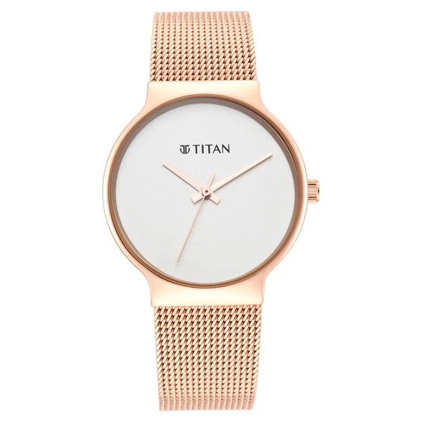 Titan Slimline Analog Watch for Women NT95141WM01