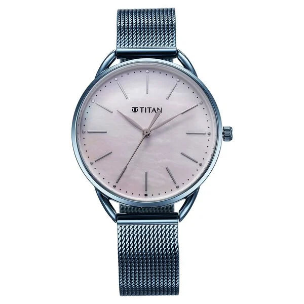 Titan Slimline Analog Watch for Women 95180QM01