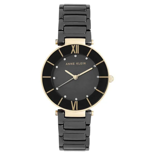 Anne Klein NCAK3266BKRG Analog Watch For Women