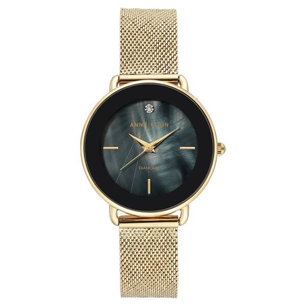 Anne Klein NCAK3686BKGB Analog Watch For Women