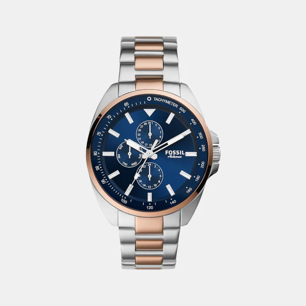 Men's Blue Stainless Steel Chronograph Watch BQ2552