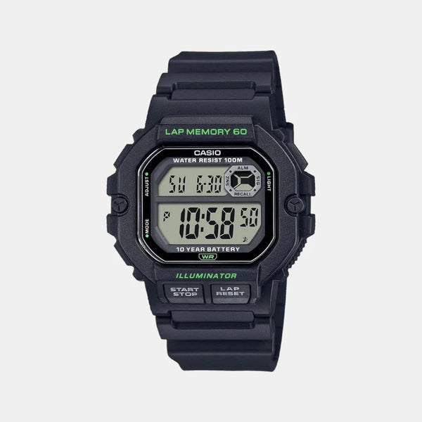 Youth Unisex Digital Resin Watch D269 - WS-1400H-1AVDF