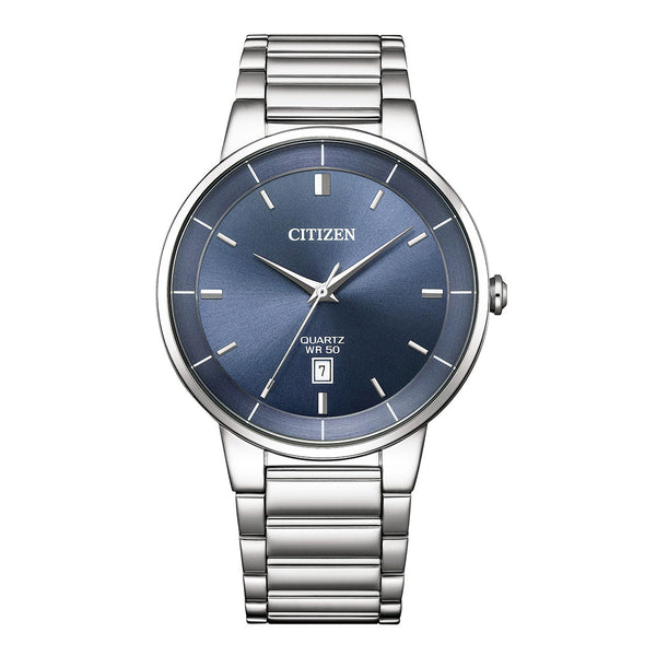 Citizen Quartz Gents Watch Blue Dial - BI5120-51L