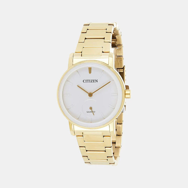 Women's White Analog Stainless Steel Watch EQ9062-58A