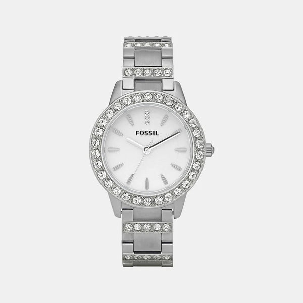 Women's Silver Multifunction Analog Stainless Steel Watch ES2362