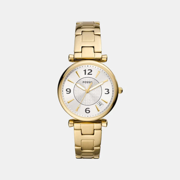 Women's Silver Analog Stainless Steel Watch ES5159