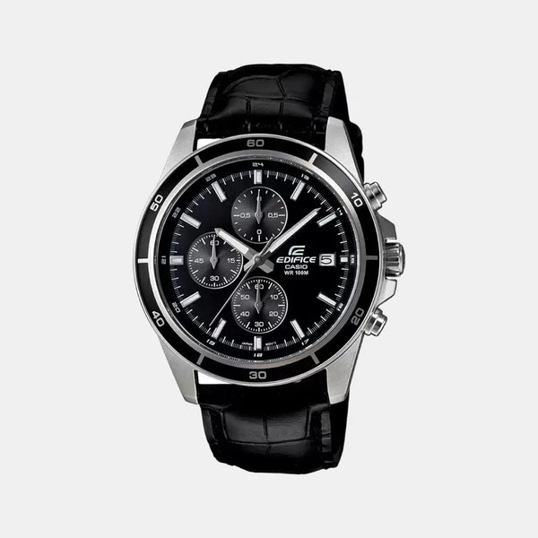 Edifice Men's Leather Chronograph Watch EX096 - EFR-526L-1AVUDF