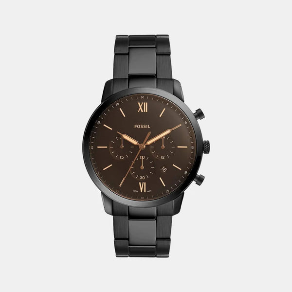 Men's Brown Stainless Steel Chronograph Watch FS5525