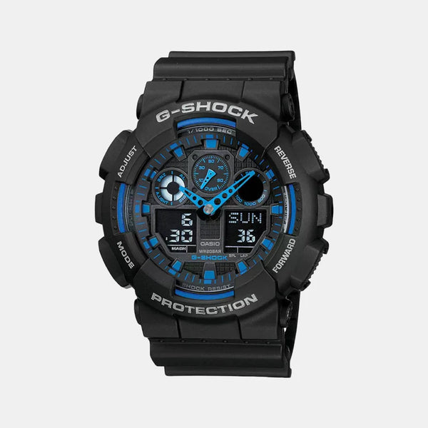 CASIO CASIO G-SHOCK GA-100-1A2DR (G271) ANALOG-DIGITAL MEN'S WATCH