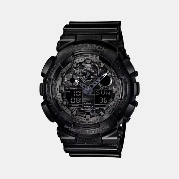 G-Shock Men's Analog-Digital Resin Watch G520 - GA-100CF-1ADR