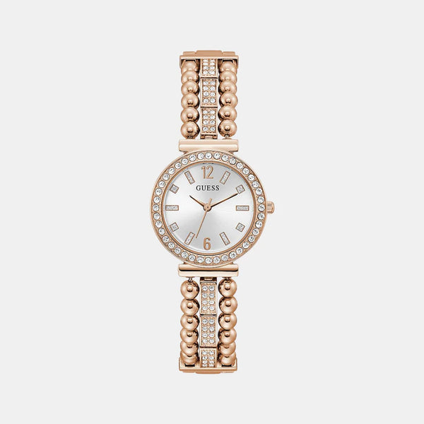 Women's Rose Gold Analog Stainless Steel Watch GW0401L3