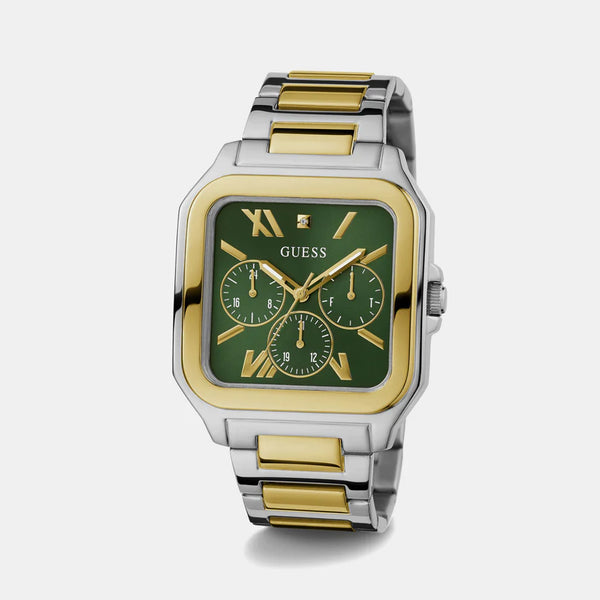 Men's Green Chronograph Stainless Steel Watch GW0631G1