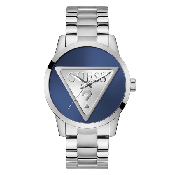 Guess Badge Men Blue Dial Quartz Analog Watch - GW0782G3