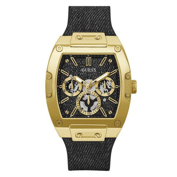 Guess Phoenix Men Black Dial Quartz Analog Watch GW0786G1