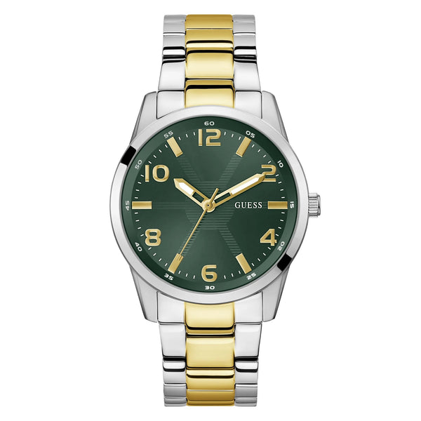 Guess Monte Men Green Dial Quartz Analog Watch - GW0804G4