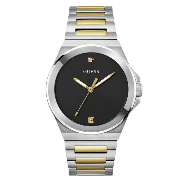 Guess Vinyl Men Black Dial Quartz Analog Watch GW0833G3