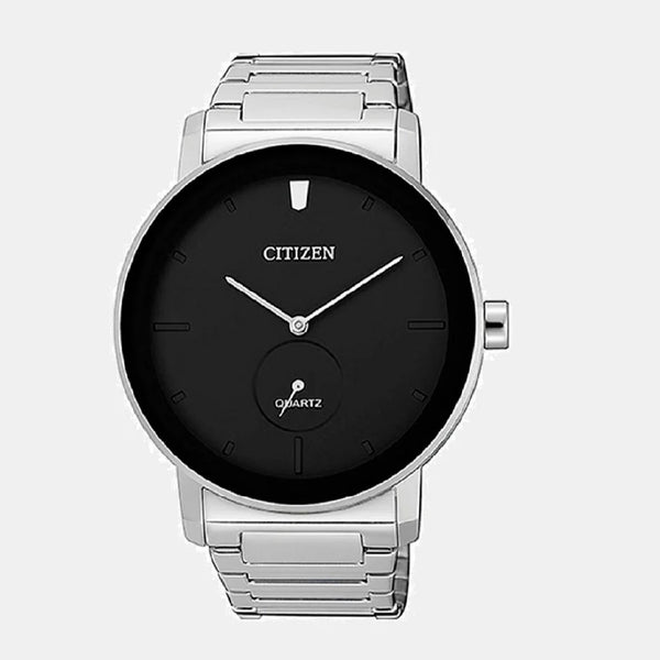 Men's Black Analog Stainless Steel Watch BE9180-52E