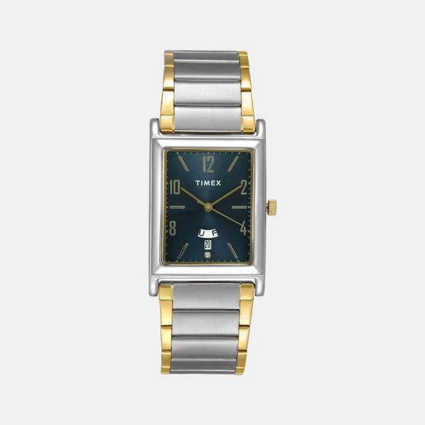 Men's Blue Analog Stainless Steel Watch TW000L519