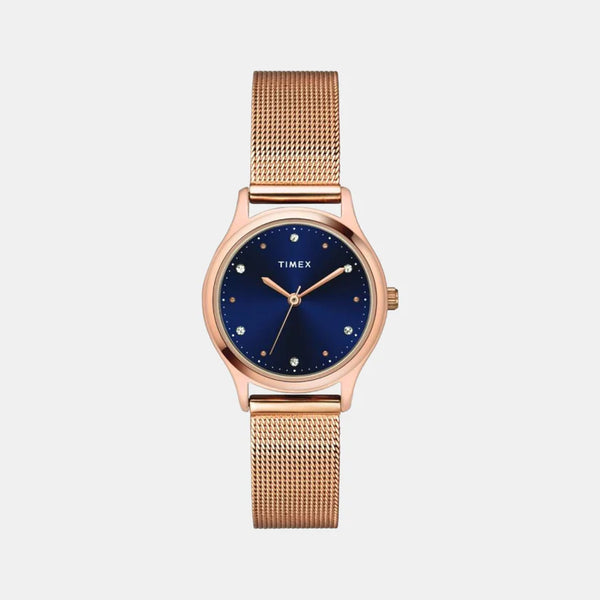 Women's Blue Analog Stainless Steel Watch TW0TL8711