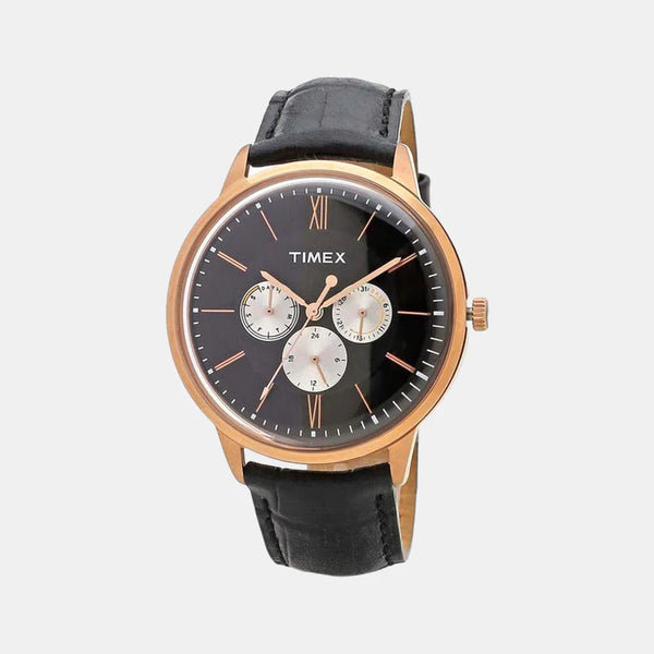 Men's Blue Analog Leather Watch TWEG17414