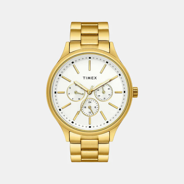 Men's Silver Chronograph Stainless Steel Watch TWEG18416