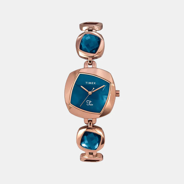Women's White Analog Stainless Steel Watch TWEL15001