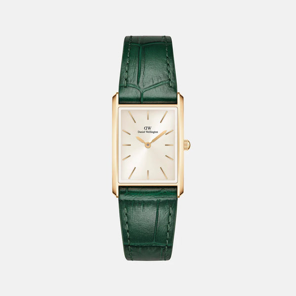 Daniel Wellington Bound Crocodile Champagne Sunray Gold 22 22 watch - DW00100695