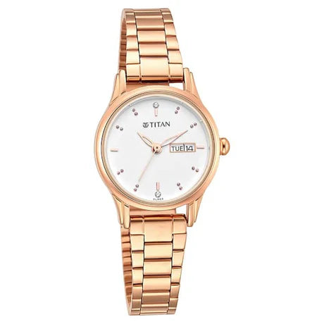 Titan Lagan NT2656WM01 Analog Watch for Women