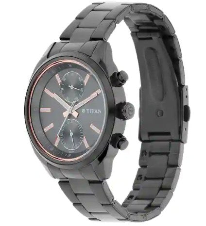 classique Anthracite Dial Stainless Steel Strap Watch NQ1733NM01