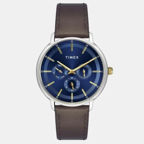 Men Blue Analog Stainless Steel Watch TWEG22001